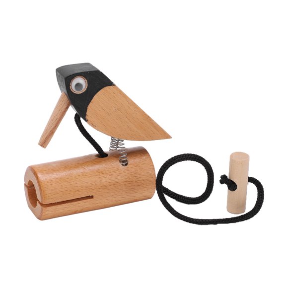 Woodpeckers Sculpture, Woodpecker Decoy Non- Beech Wood For Gift