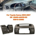 thumbnail image 2 of Air Vent Outlet For Toyota Camry 2003-2007, Air Conditioner Assembly OE: 55405-AA030-E0 83910-33060-Gray Centre air outlet, 2 of 5