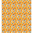 thumbnail image 3 of Ambesonne Fruits Duvet Cover Sets, Summer Apricot Branches Art, 2-King, Orange and Dark Teal, 3 of 7