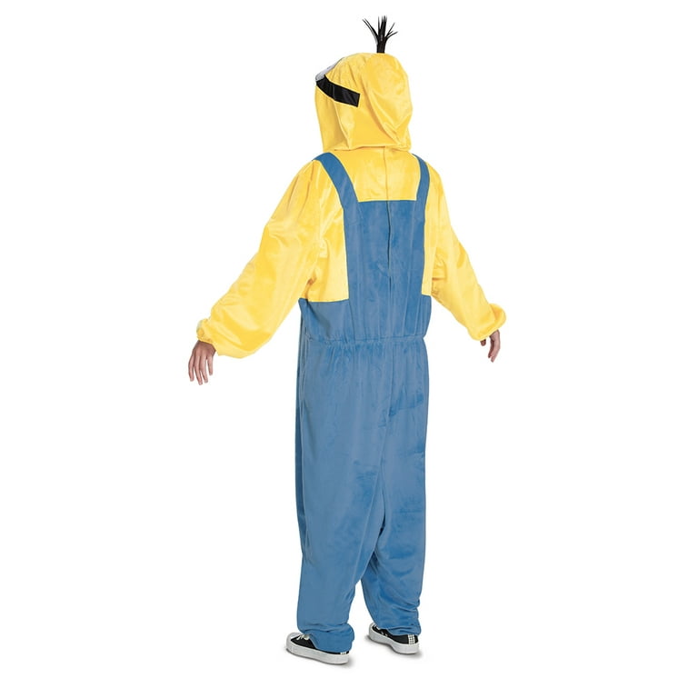 Unisex Size Large (38-40-inch chest) Minions Halloween Adult Costume Minions  Movie, Disguise 