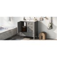 thumbnail image 5 of 30" Bathroom Vanity , Modern Bathroom Cabinet with Sink Combo Set, a Soft Closing Door and 3 Drawers, Solid Wood Frame, 5 of 26