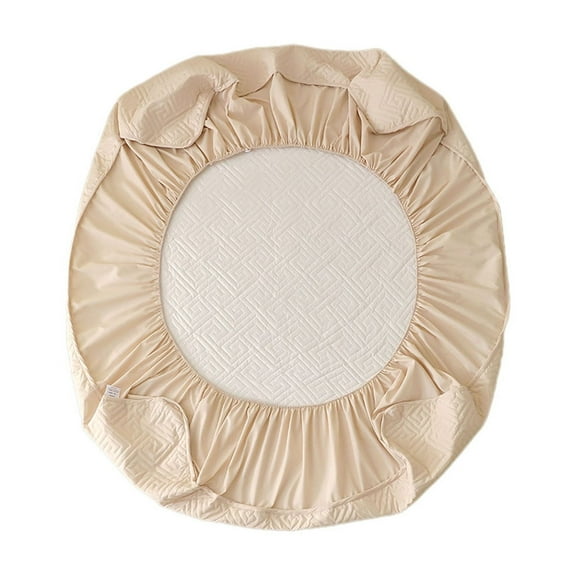 Leodye 1 piece Thickened Cotton Waterproof Bedspread - Winter Warm Mattress Protector -35.43×78.74inch