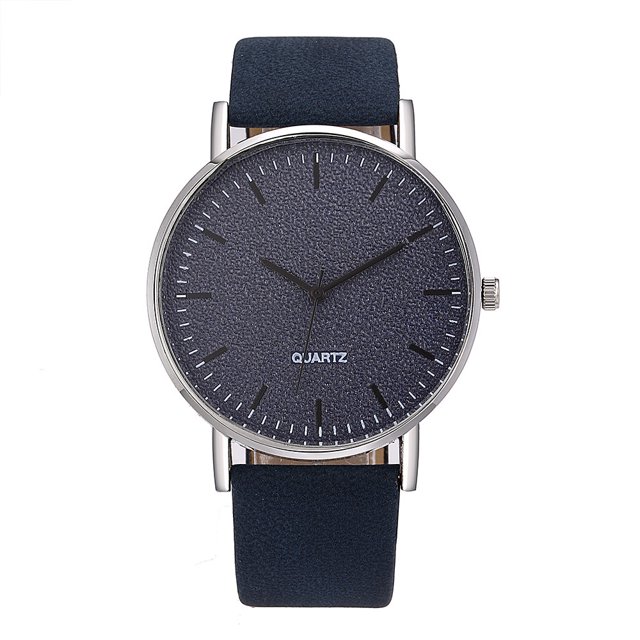 Reloj de cuarzo Pomoko para hombre informal elegante a la moda sencillo con correa de escala