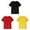 Yellow 1PCS & Red 1PCS & Black 1PCS, variant on XEGLSBU 3 Pack Boys T Shirts Short Sleeve Shirts for Boys Cotton T-Shirts Toddler Kids Shirts Tees Clothes Summer Tops Size 3XL
