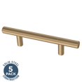 thumbnail image 3 of Tiradores para gabinete Franklin Brass, paquete de 5, 9,6 cm entre centros, bronce, 3 of 8