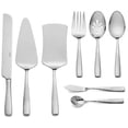 thumbnail image 1 of Juego de utensilios para servir Hudson Essentials, 8 piezas, acero inoxidable, 1 of 6