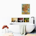 thumbnail image 6 of Vincent Van Gogh's Canvas Wall Art - Still Life Vase with Sunflower Classic Artwork Picture Print with Framed Famous Oil Painting Hang for Home Office Bedroom Living Room Wall Decor-12" X16", 6 of 7
