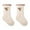 White, variant on Wyobmus Baby Knee High Socks Cotton Princess Stockings Ruffled Long Stockings for Infants Toddlers Kids Boys Girls B-Khaki*