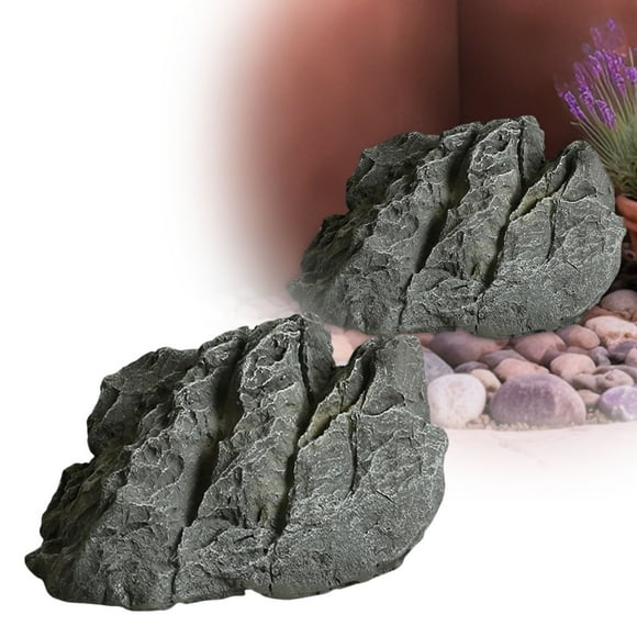 Lightweight Realistic Foam Rock Cover For Courtyard Well And Outdoor Garden Decoration Natural Stone Design