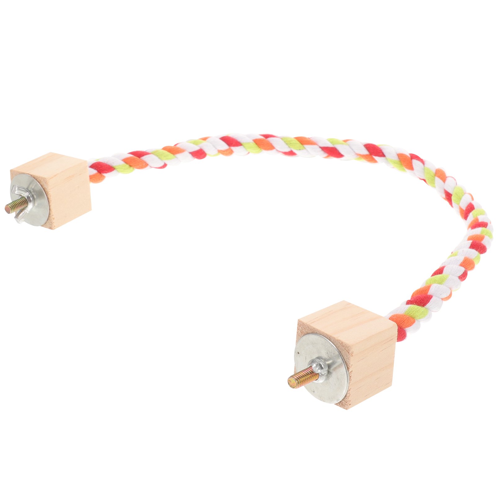 HAMPPLIES Soft Cotton Climbing Rope for Parrots Bird Rope Perch Stand Cage Accessory