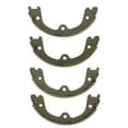 thumbnail image 5 of Detroit Axle - Rear Brake Shoes Kit Replacement for 2009-2013 Nissan Pathfinder Murano Frontier Xterra FX35 Q50 M35h - 4pc Set, 5 of 6