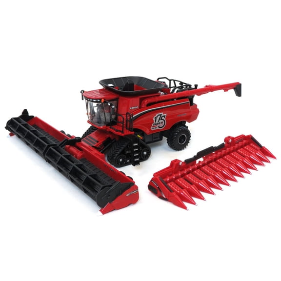 ERTL 1/64 Limited 175th Anniversary Case IH Track Combine with both Heads, 2017 Farm Show Edition 44098