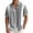 Gray, variant on Men's Vintage Bowling Shirt Short Sleeve Button Down Summer Beach Shirts Hawaiian Vacation Lightweight Tops Breathable Casual Wear,Khaki,XXL