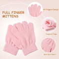 thumbnail image 4 of Monebena Kids Winter Beanie Hat Scarf Gloves Set Knit Warm Toddler Winter Cap Gloves Neck Warmer for Boys Girls 1-8 Year M01, 4 of 8