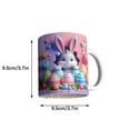 thumbnail image 2 of TERGAYEE Coffee Mug Easter Bunny Ceramic Coffee Mark Cup Tea Water Cup New Style Mug 350ml Bunny Easter Ceramic Coffee Mark Mug Coffee Supplies, 2 of 6