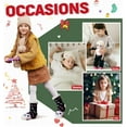 thumbnail image 6 of Kids Girls Slipper Fuzzy Socks Soft Warm Cozy Animal Anti-Slip Winter Thermal Christmas Indoor Socks, 6 of 6