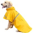 thumbnail image 1 of GHSDFBB Imperméables pour Grands Chiens avec Bande Réfléchissante, Poncho de Pluie pour Chiens, 1 of 7