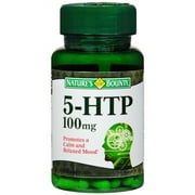 5-Htp L-5-Hydroxytryptophan Capsules 100 Mg By Natures Bounty - 60 Capsules