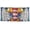American Flag and Eagle, variant on Haosy 2 Panels Rod Pocket Tier Curtains 57 x 36 Light Filtering Privacy Semi Sheer for Kitchen Bathroom, Blue Orange Purple Wolf Faces