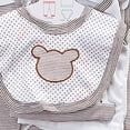 thumbnail image 5 of yocbz Boys' Clothing Sets New Born Clothes Cotton Layette Gift Set Unisex Baby Outfit and Accessories Must Haves 8PCS Grey,Size for 0-3 Months, 5 of 5