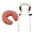 thumbnail image 2 of MERIGLARE Table de Massage avec Coussin de Soutien Réglable Rouge Brun, 2 of 9
