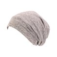 thumbnail image 5 of Sonducket Gorros de invierno forrados de satén para mujer, cómodos gorros de quimioterapia elásticos a la moda, regalos de Navidad, suministros de Caqui 2piezas Sonducket CBP334721, 5 of 5