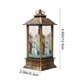 thumbnail image 3 of Christmas Lantern with LED Lights Santa Snowman Holiday Night Light Decoration for Indoor Home Party Tabletop Fireplace Decor Winter Festival Gift, 3 of 6