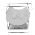 thumbnail image 3 of Parrilla plegable de acero inoxidable para fogatas, multifuncional, portátil, con patas para picnic y camping., 3 of 14