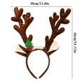 thumbnail image 2 of PRETXORVE Christmas Decorations, Christmas Ornaments, Deer Horn Children's Party Decoration Christmas Fabric Headband Christmas Gift, 2 of 2