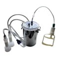 thumbnail image 4 of Kits de ordeñador de vacas para ovejas, bomba de vacío manual para vacas, máquina de ordeño manual portátil para ovejas de 2 l, bomba de vacío, ordeña, 4 of 7
