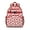 Red-11, variant on Colorful Nautical Crab Students Backpack, Tropical Sea Life Watercolor Cartoon Vintage Ocean Marine Beach Cute Pattern