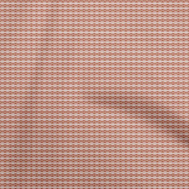 oneOone Cotton Poplin Twill Orange Fabric Tribal Sewing Craft Projects Fabric Prints By Yard 56 Inch Wide