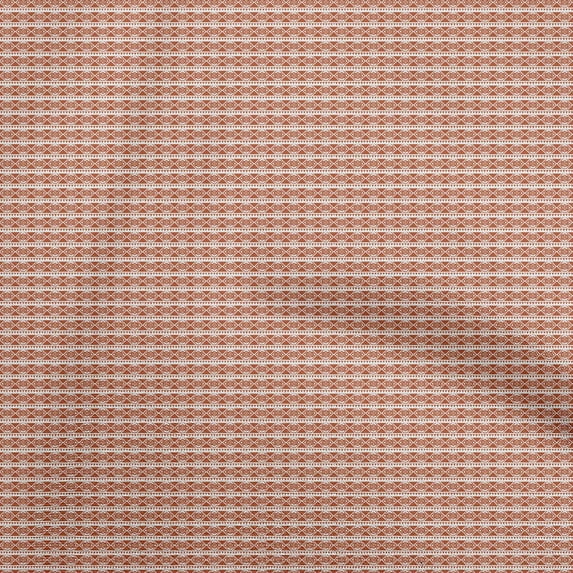 oneOone Viscose Chiffon Orange Fabric Tribal Sewing Craft Projects Fabric Prints By Yard 42 Inch Wide
