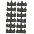 thumbnail image 4 of WORGEOUS Plastic Pen Holder Stand Writing Brush Rack Black 12Pcs, 4 of 8