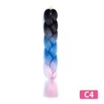thumbnail image 1 of Extensiones de cabello trenzado Jumbo de 24 pulgadas para mujer, extensiones de cabello sintético de expresión, trenzas de ganchillo para trenzas de caja, 1 of 4