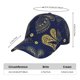 thumbnail image 2 of Fotbe Vintage Golden Butterfly Gorro Clásico de Béisbol, Gorra Ajustable con Broche Snapback, Gorro de Exterior de Algodón Suave, 2 of 6