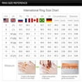 thumbnail image 6 of Clearance on Ring! WEANT Womens 925 Sterling Silver Twisted Shape Diamond Engagement Ring Stacking Matching Band Anniversary Ring, Silver, 10, 6 of 9