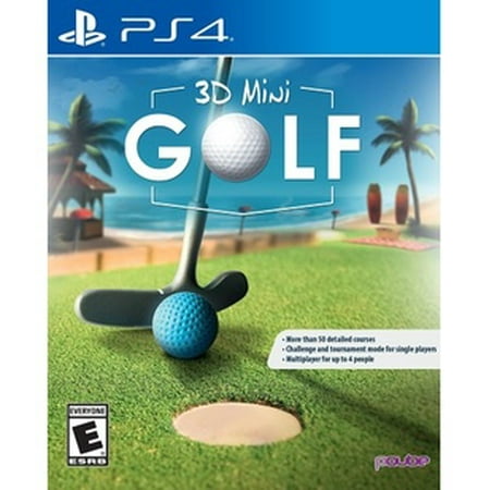 3D Mini Golf, Tommo, PlayStation 4, 814737020350