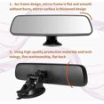 thumbnail image 4 of XZKING Rear View Mirror Adjustable Car Interior Rear View Mirror Car Seat Child Safety Mirror for Universal Cars Trucks SUV-9.64 x 2.6 inch (White), 4 of 8