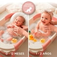 thumbnail image 3 of BEBBLY Bañera Plegable para Bebé, Moderna Tina de Baño con Cojín Antideslizante y Red de Soporte, Segura para Bebé Recién Nacido hasta los 2 años, Portatil y Compacta Para Guardar, 3 of 8
