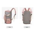 thumbnail image 2 of Mochila Informal De Moda Malubero Malu1901 Rosa Con Gris, 2 of 4