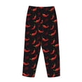 thumbnail image 5 of Haiem Red Hot Chili Women's Pajama Pants Ultra Lightweight Pjs Bottoms Sleepwear Bottom Pants With Pocket Drawstring-Small, 5 of 7