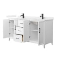 thumbnail image 4 of Wyndham Collection Wch717166d-Vca-Unsmxx Elan 66" Free Standing Double Basin Vanity Set -, 4 of 7