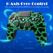 Wireless Controller Compatible with P4/P4 Slim/P4 Pro/Windows PC, Green