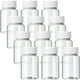 thumbnail image 5 of 10 Unids 80 ml PET Pastillas de Contenedor de Pastillas Medicina Química Tableta Holder Píldora Dispensador con Tapa Blanca, 5 of 5