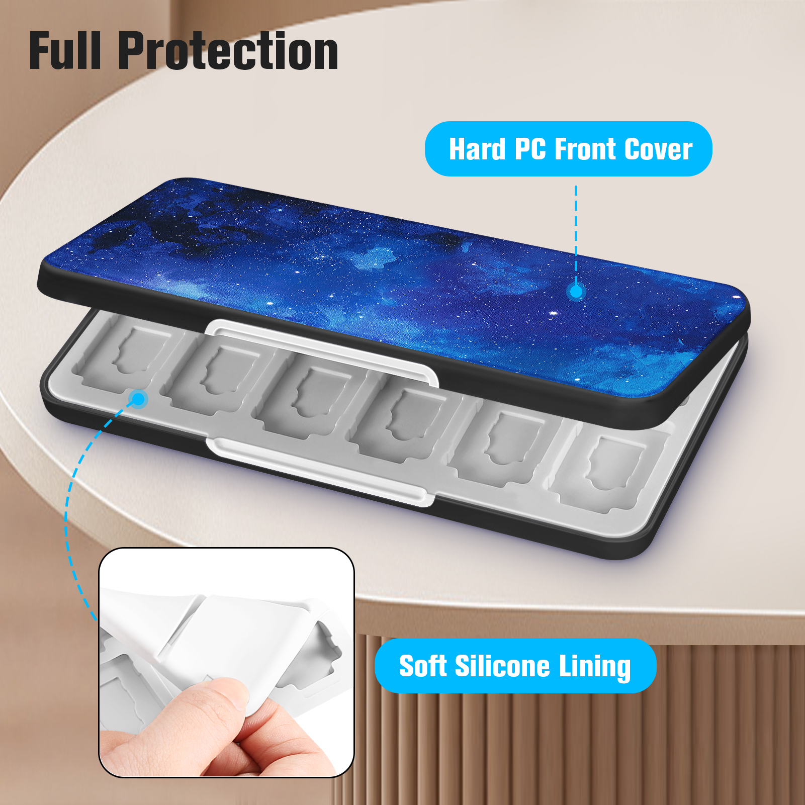 CaseBot Game Card Case For Nintendo Switch, 48 Slots photo 7