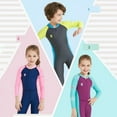 thumbnail image 4 of Kids Diving Suit Children Full Body Wetsuit Keep Warm One-Piece Long Sleeves Uv Protection Swimwear For Surfing Snorkeling Swimming, 4 of 9
