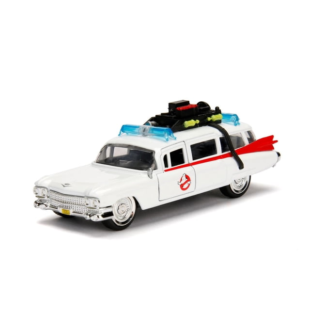 Coche fundido a presión Jada Ghostbusters Ecto-1 a escala 1:32 para niños y adultos
