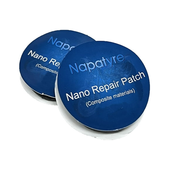 Glue-free self-adhesive tire patch