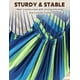 thumbnail image 3 of Silla Hamaca Colgante Chihee con 2 Cojines Azul Verde, 3 of 6